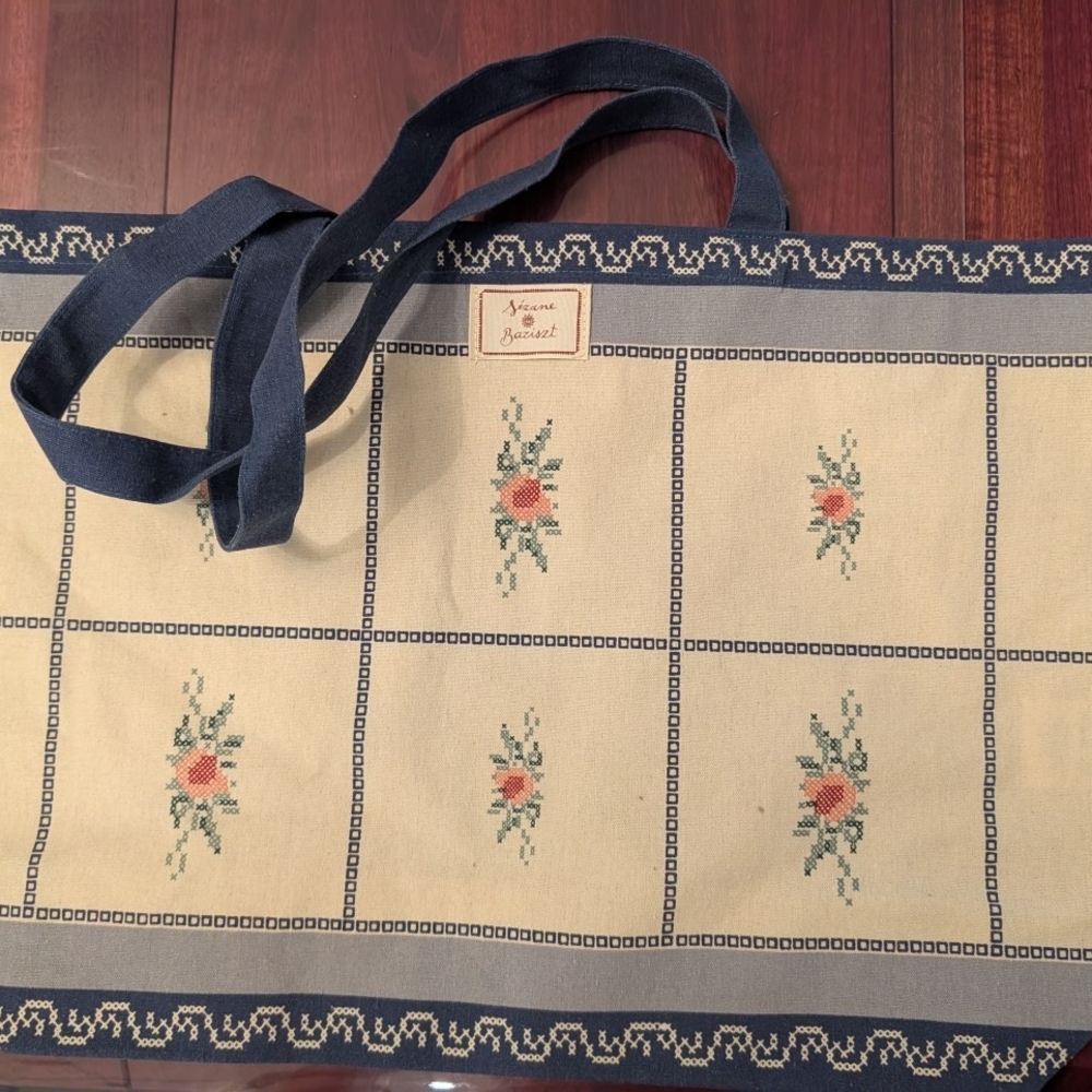 Floral Patterned Tote Bag